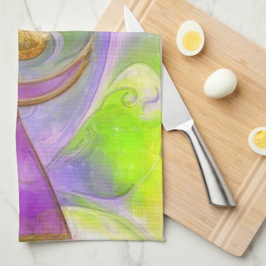 神秘の キッチンタオル (四つ折り)