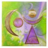 神秘の タイル (正面)