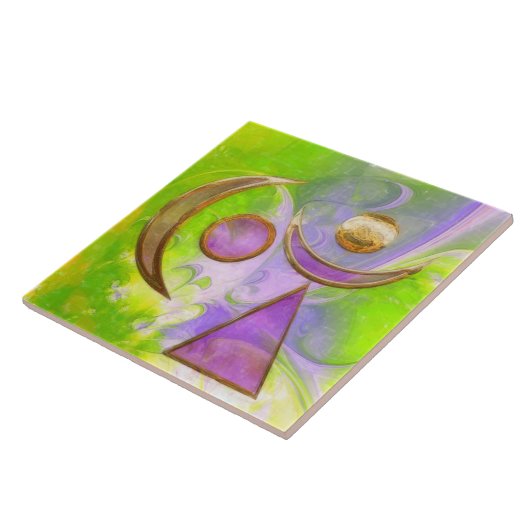 神秘の タイル (側面)