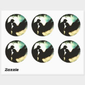 神秘エンジェルスティッカー ラウンドシール (シート)