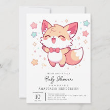 神秘キツネベビーシャワー