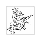 神秘ドラゴンアートスタンプ ラバースタンプ (インプリント)