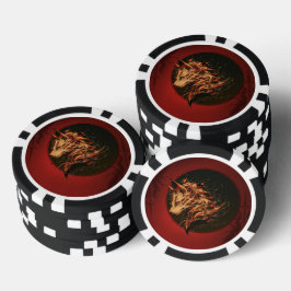 神秘ファンタジー動物 ポーカーチップ