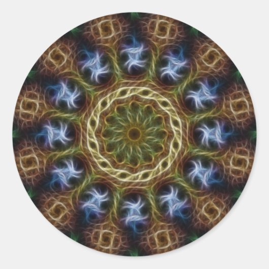 神秘マニフェスト(ステッカー) ラウンドシール (正面)