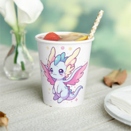 神秘モダンドラゴンベビーシャワー 紙コップ