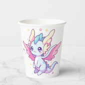 神秘モダンドラゴンベビーシャワー 紙コップ (正面)