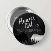 神秘ユニコーン結婚ズ（フラワーガール） 缶バッジ (正面&裏面)