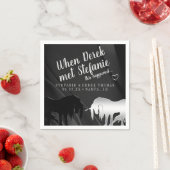 神秘ユニコーン結婚ズ（夫が出会った時） スタンダードカクテルナプキン (インサイチュ)