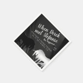 神秘ユニコーン結婚ズ（夫が出会った時） スタンダードカクテルナプキン (角)