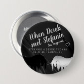 神秘ユニコーン結婚ズ(夫が出会った時) 缶バッジ (正面&裏面)