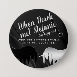 神秘ユニコーン結婚ズ（夫が出会った時） 缶バッジ