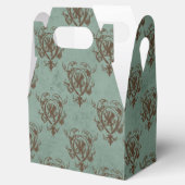 神秘ヴィンテージドラゴンパターン フェイバーボックス (オープン)