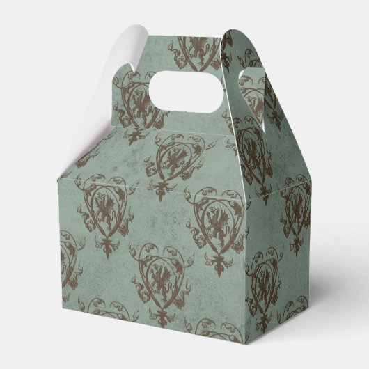 神秘ヴィンテージドラゴンパターン フェイバーボックス (正面サイド)