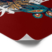 神秘中国の動物ズーク・バーミリオン ポスター (角)