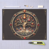 神秘主義の生命の黄金の木 薄葉紙 (クラフト)