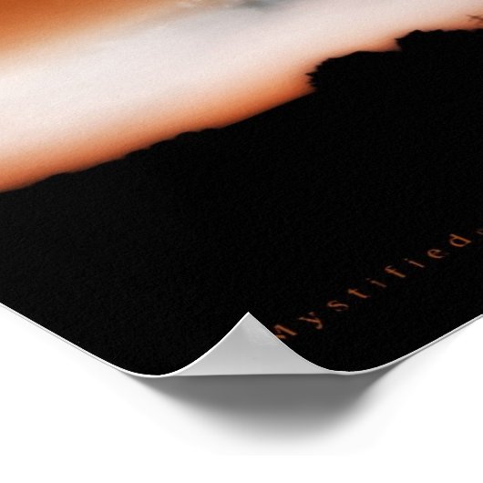 神秘化した ポスター (角)