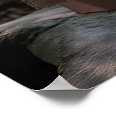 神秘的お洒落な森の中でのアフタヌーンティーの設定 ポスター (角)