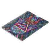 神秘的で全てを見る目 ノートブック (左側)