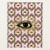 神秘的で全てを見る目 プランナー手帳 (正面)