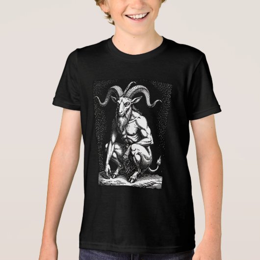 神秘的ないたずらの悪魔レキーズ トライブレンドTシャツ (正面)