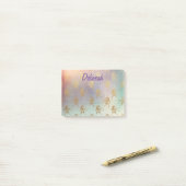 神秘的なかわいらしユニコーン ポストイット (デスク上)