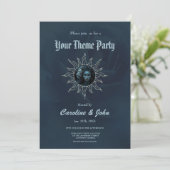 神秘的なつながり、神秘的な女性とライオン 招待状 (スタンド正面)
