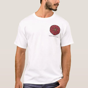 神秘的なばら色のケルト結び目模様のワイシャツ20 Tシャツ