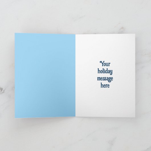 神秘的なアイスクイーン – ファンタジー冬の女神アート シーズンカード (内部)