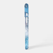 神秘的なアイスクイーン – ファンタジー冬の女神アート iPhone 16ケース (左側面)