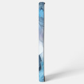 神秘的なアイスクイーン – ファンタジー冬の女神アート SAMSUNG GALAXYケース (左側面)