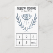 神秘的なアイハーブつる植物マジカルボホ ロイヤリティカード (正面)