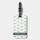 神秘的なアイマジカルボホカラフルカスタムシック ラゲッジタグ (正面縦)