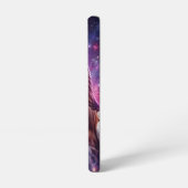 神秘的なアカオノスリと星空のAndroidケース Samsung Galaxyケース (左側面)
