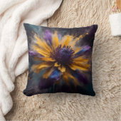 神秘的なアコナイト クッション (ブランケット)