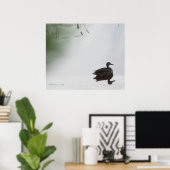 神秘的なアヒル ポスター (ホームオフィス)