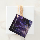 神秘的なアメジストチャクラ霊気瞑想ヨガ フェイバータグ (インサイチュ)