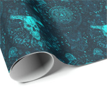 神秘的なアーケインパワーD&Dラッピング紙