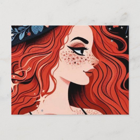 神秘的なウィッチーコレクションポストカード – ポストカード (正面)