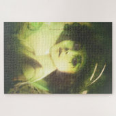 神秘的なウィローツリーフェアリーファンタジーアート ジグソーパズル (横)