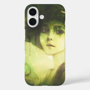 神秘的なウィローツリーフェアリーファンタジーアート iPhone 16ケース