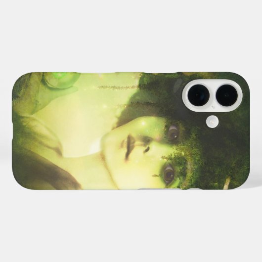 神秘的なウィローツリーフェアリーファンタジーアート Case-Mate iPhoneケース (裏面 (横))