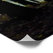 神秘的なウッズアットキーキー渓谷 ポスター (角)