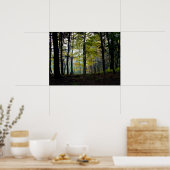 神秘的なウッズアットキーキー渓谷 ポスター (キッチン)