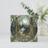 神秘的なウッドランドウルフ 招待状 (スタンド正面)