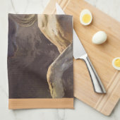 神秘的なウマ キッチンタオル (四つ折り)