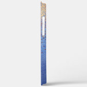 神秘的なウルフスピリット動物のグリッターグラムパーソナライズ Case-Mate iPhoneケース (裏面 / 左)