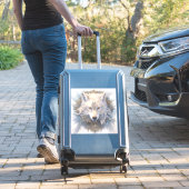 神秘的なウルフビニールのシール シール (スーツケースインサイチュ)