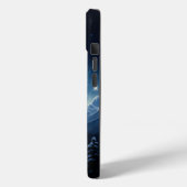 神秘的なウルフヴィショナリーファンタジーアートモノグラム Case-Mate iPhoneケース (裏面 / 左)