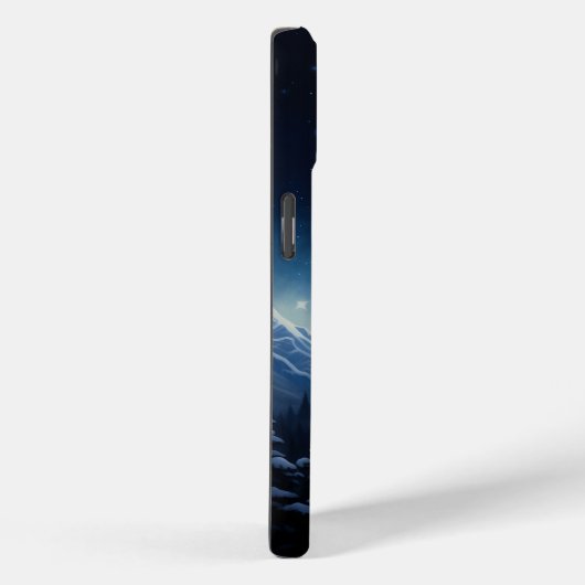 神秘的なウルフヴィショナリーファンタジーアートモノグラム Case-Mate iPhoneケース (裏面 / 右)