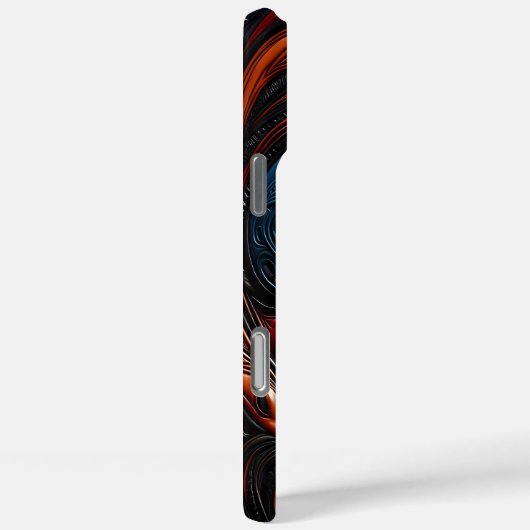 神秘的なエイリアンが生き生きとした宇宙美術に登場 Case-Mate iPhoneケース (裏面 / 右)